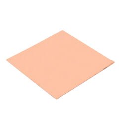 5x5cm Deliksiz Tek Yüzlü Normal Bakır Plaket