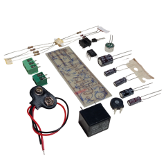 DC 9-12V Ses ile Röle Kontrol (Ses Algıladığı Sürece Röle Aktif) Kendin Yap Hobi Devresi DIY Lehimleme Kiti - Demonte(Montesiz)