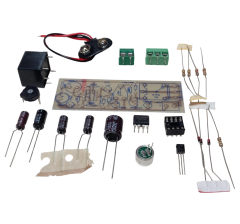 DC 9-12V Ses ile Röle Kontrol (Ses Algıladığı Sürece Röle Aktif) Kendin Yap Hobi Devresi DIY Lehimleme Kiti - Demonte(Montesiz)