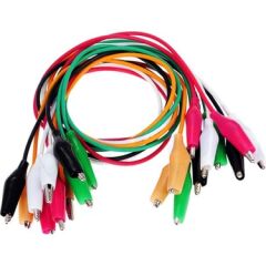 Krokodil Timsah Ağzı Kablo Küçük Boy - 10 Adet