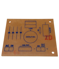 L200 ile DC 3-36V 1A Ayarlı Güç Kaynağı Kendin Yap Hobi Devresi DIY Lehimleme Kiti - Demonte(Montesiz)