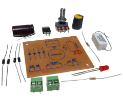 L200 ile DC 3-36V 1A Ayarlı Güç Kaynağı Kendin Yap Hobi Devresi DIY Lehimleme Kiti - Demonte(Montesiz)