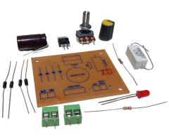 L200 ile DC 3-36V 1A Ayarlı Güç Kaynağı Kendin Yap Hobi Devresi DIY Lehimleme Kiti - Demonte(Montesiz)
