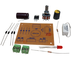 L200 ile DC 3-36V 1A Ayarlı Güç Kaynağı Kendin Yap Hobi Devresi DIY Lehimleme Kiti - Demonte(Montesiz)