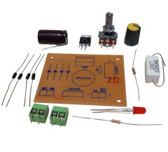 L200 ile DC 3-36V 1A Ayarlı Güç Kaynağı Kendin Yap Hobi Devresi DIY Lehimleme Kiti - Demonte(Montesiz)