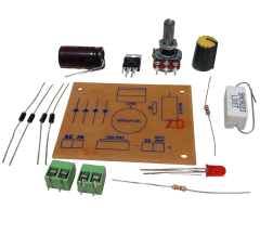 L200 ile DC 3-36V 1A Ayarlı Güç Kaynağı Kendin Yap Hobi Devresi DIY Lehimleme Kiti - Demonte(Montesiz)