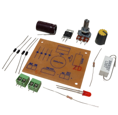 L200 ile DC 3-36V 1A Ayarlı Güç Kaynağı Kendin Yap Hobi Devresi DIY Lehimleme Kiti - Demonte(Montesiz)