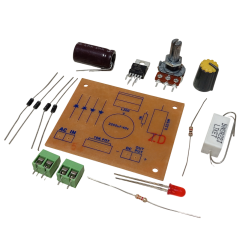 L200 ile DC 3-36V 1A Ayarlı Güç Kaynağı Kendin Yap Hobi Devresi DIY Lehimleme Kiti - Demonte(Montesiz)