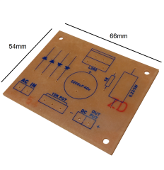 L200 ile DC 3-36V 1A Ayarlı Güç Kaynağı Kendin Yap Hobi Devresi DIY Lehimleme Kiti - Demonte(Montesiz)