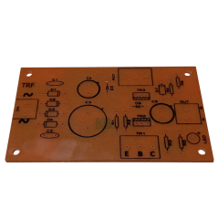 2N3055 ile DC 0-24V 1A Ayarlı Güç Kaynağı Kendin Yap Hobi Devresi DIY Lehimleme Kiti - Demonte(Montesiz)