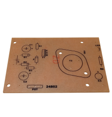 2N3055 ile DC 0-12V 1A Ayarlı Güç Kaynağı Kendin Yap Hobi Devresi DIY Lehimleme Kiti - Demonte(Montesiz)
