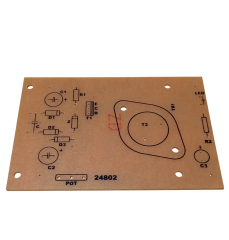 2N3055 ile DC 0-12V 1A Ayarlı Güç Kaynağı Kendin Yap Hobi Devresi DIY Lehimleme Kiti - Demonte(Montesiz)