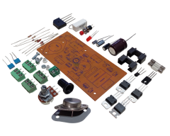 Kısa Devre Korumalı DC 0-24V 1A Ayarlı, +5V, -5V, +12V, -12V Sabit Çıkışlı Güç Kaynağı Kendin Yap Hobi Devresi DIY Lehimleme Kiti Demonte(Montesiz)