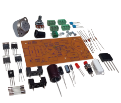 Kısa Devre Korumalı DC 0-24V 1A Ayarlı, +5V, -5V, +12V, -12V Sabit Çıkışlı Güç Kaynağı Kendin Yap Hobi Devresi DIY Lehimleme Kiti Demonte (Montesiz)