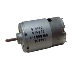 Johnson HC683G DC 9.6V 13000Rpm DC Motor (Çap 33mm Uzunluk 37mm) Hobi Oyuncak Elektrik Deney Motoru
