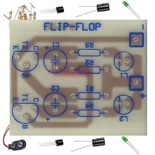 Flip - Flop Devresi - Demonte(Montesiz)