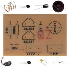 Hırsız Alarm Devresi - Demonte(Montesiz)