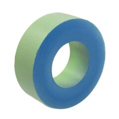 Ferrit Toroid Ring - Demir Nüve Bobin - 27x15x11mm - Açık Yeşil Mavi