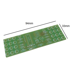 DC 9-12V Yanıp Sönen Polis Işıkları Mavi Kırmızı Led Kendin Yap Hobi Devresi DIY Lehimleme Kiti Demonte(Montesiz)