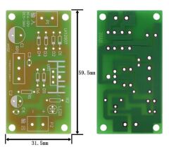 DC 0-12V 1A LM317 ile Ayarlanabilir Güç Kaynağı Kendin Yap Hobi Devresi DIY Lehimleme Kiti Demonte(Montesiz)