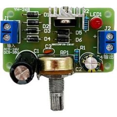 DC 0-12V 1A LM317 ile Ayarlanabilir Güç Kaynağı Kendin Yap Hobi Devresi DIY Lehimleme Kiti Demonte(Montesiz)