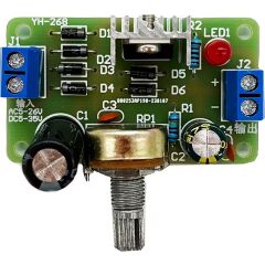 DC 0-12V 1A LM317 ile Ayarlanabilir Güç Kaynağı Kendin Yap Hobi Devresi DIY Lehimleme Kiti Demonte(Montesiz)