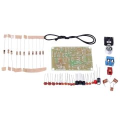 DC 3-6V FM Verici 88-108Mhz Kit RF-02FM Kendin Yap Hobi Devresi DIY Lehimleme Kiti Demonte(Montesiz)