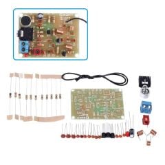 DC 3-6V FM Verici 88-108Mhz Kit RF-02FM Kendin Yap Hobi Devresi DIY Lehimleme Kiti Demonte(Montesiz)