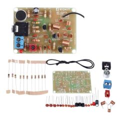 DC 3-6V FM Verici 88-108Mhz Kit RF-02FM Kendin Yap Hobi Devresi DIY Lehimleme Kiti Demonte(Montesiz)