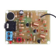 DC 3-6V FM Verici 88-108Mhz Kit RF-02FM Kendin Yap Hobi Devresi DIY Lehimleme Kiti Demonte(Montesiz)