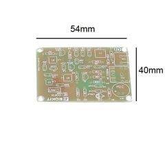 DC 3-6V FM Verici 88-108Mhz Kit RF-02FM Kendin Yap Hobi Devresi DIY Lehimleme Kiti Demonte(Montesiz)