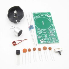 DC 3V Basit FM Verici Kit RF-02 Kendin Yap Hobi Devresi DIY Lehimleme Kiti Demonte(Montesiz)