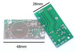 DC 3V Basit FM Verici Kit RF-02 Kendin Yap Hobi Devresi DIY Lehimleme Kiti Demonte(Montesiz)