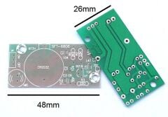 DC 3V Basit FM Verici Kit RF-02 Kendin Yap Hobi Devresi DIY Lehimleme Kiti Demonte(Montesiz)