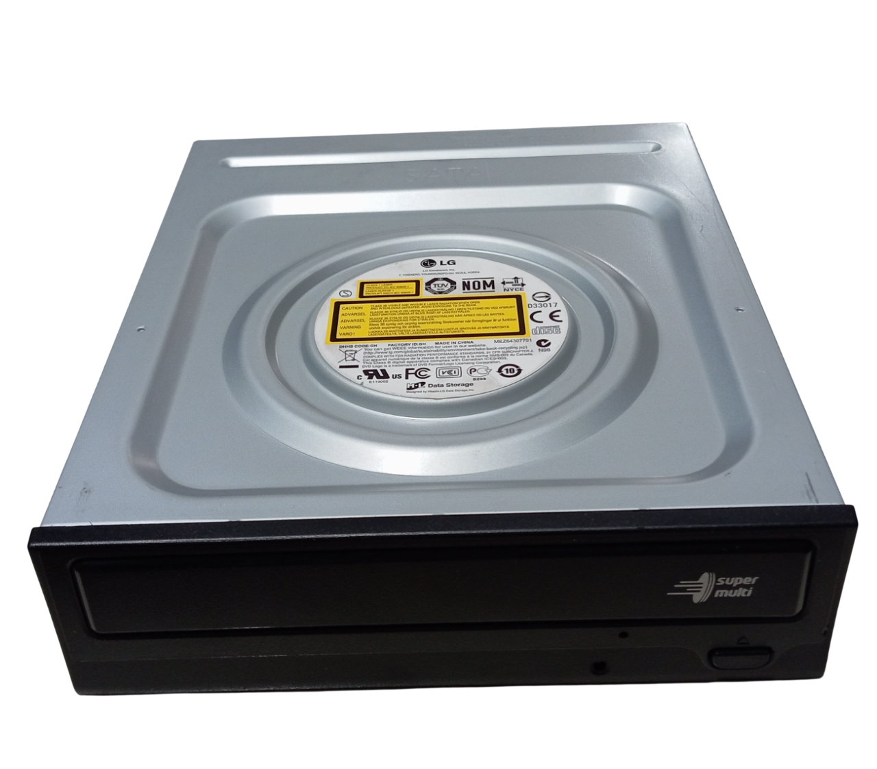 LG SATA 24X Super Multi DVD Yazıcı DVD-RW GH24NS95 (Ön Kapakta LG Logosu Olmayan Model)