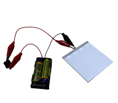 Kutulu 2 Devre DC 3V Pil Timsah Ağız Krokodilli Led Panel Pervane Öğrenci Elektrik ve Motor Devresi Hobi Deney Seti