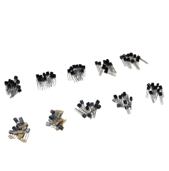 100 Adet Transistör Seti Kutulu TO-92 Kılıf 10 Farklı Transistör Çeşidi