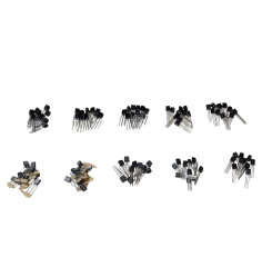 100 Adet Transistör Seti Kutulu TO-92 Kılıf 10 Farklı Transistör Çeşidi