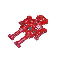 DC 3V Gözleri Yanıp Sönen Flaşörlü Robot Kendin Yap Hobi Devresi DIY Lehimleme Kiti Demonte(Montesiz)