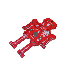DC 3V Gözleri Yanıp Sönen Flaşörlü Robot Kendin Yap Hobi Devresi DIY Lehimleme Kiti Demonte(Montesiz)