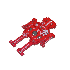 DC 3V Gözleri Yanıp Sönen Flaşörlü Robot Kendin Yap Hobi Devresi DIY Lehimleme Kiti Demonte(Montesiz)