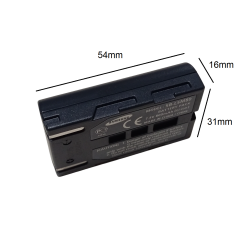2 Adet Samsung SB-LSM80 7.4V 800mAh Li-ion Batarya Pili (VP-D361 Digital Video Kamera Cihazı Pili)