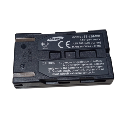 2 Adet Samsung SB-LSM80 7.4V 800mAh Li-ion Batarya Pili (VP-D361 Digital Video Kamera Cihazı Pili)