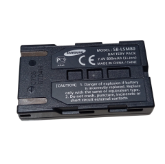 2 Adet Samsung SB-LSM80 7.4V 800mAh Li-ion Batarya Pili (VP-D361 Digital Video Kamera Cihazı Pili)