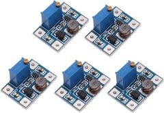 5 Adet SX1308 Ayarlanabilir 28V 2A DC DC Gerilim Voltaj Yükseltici Güç Kaynağı Modülü Step Up Boost Converter