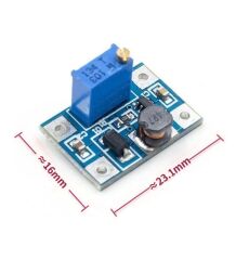 5 Adet SX1308 Ayarlanabilir 28V 2A DC DC Gerilim Voltaj Yükseltici Güç Kaynağı Modülü Step Up Boost Converter