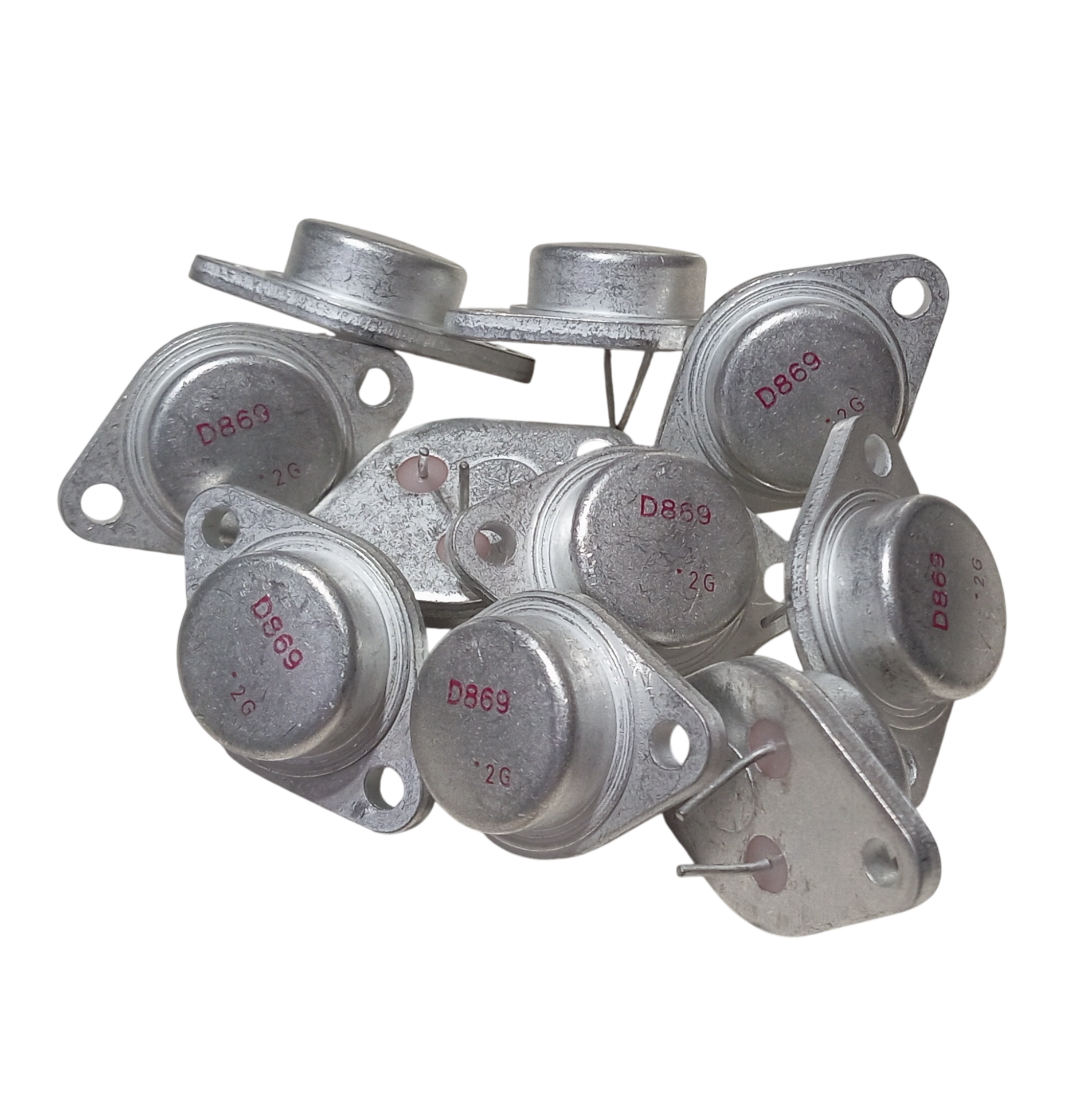 10 Adet 2SD869 TO-3 3.5A 1500V 50W NPN Transistör (Sanyo Japon Üretimi)