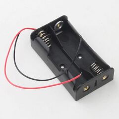 2'Li AA Kalem Pil Yuvası - İkili AA Kalem Pil Kutusu