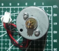 RS-360SH 24V DC Motor - Metal Dişli