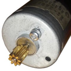 RS-360SH 24V DC Motor - Metal Dişli